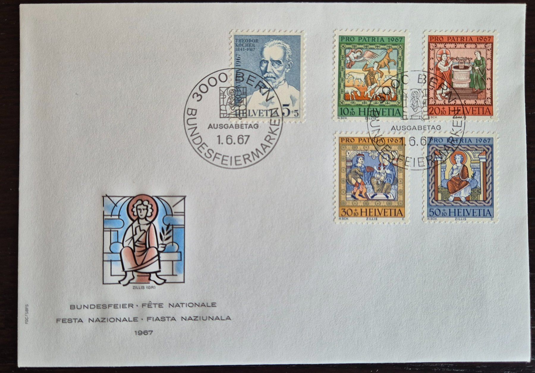 Tous les timbres: ET Briefe 1967 – D'occasion à Buus par papillon098 1