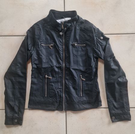 Damen Jacke Leder Optik M neuwertig