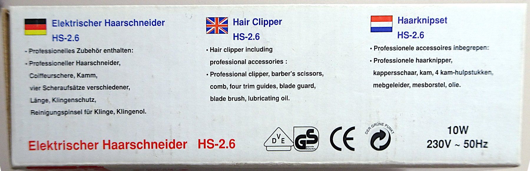 Coupe: Haarschneider, elektrisch – Neuf (Voir description) à Lausanne par jag_sj6f 2