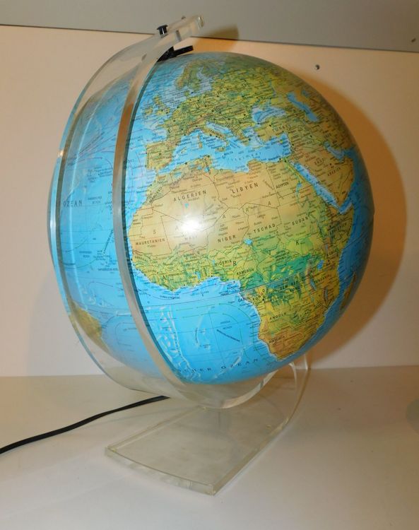 Rausverkauf Globus Design 70er Globus Globus Plexiglas Fuss Kaufen
