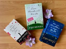Jojo Moyes "Ein ganzes halbes Jahr", "Eine Handvoll Worte"..