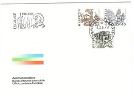 Escalade 1984 Sonderstempel R-Brief mit super Frankatur