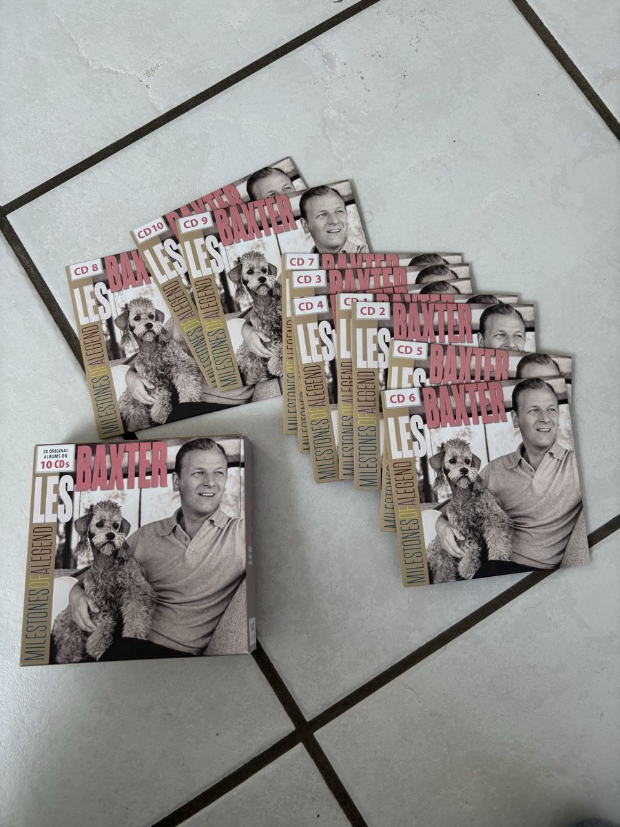 CD: Les Baxter -Mileston of a Legend / 10 cd – Nuovo (secondo la descrizione) da Moutier venduto da harpagophytum 2