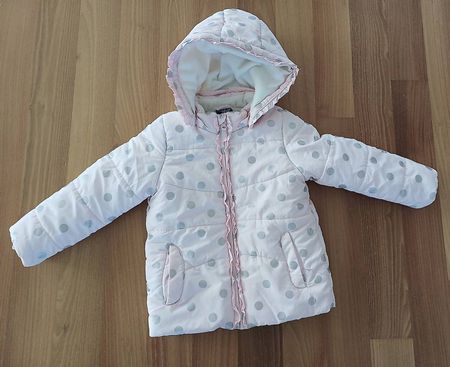 Süsse Winterjacke Mädchen Gr.110/116