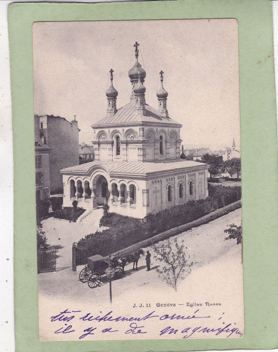 Ansichtskarten: Genève Eglise Russe – Gebraucht aus Herisau von Lisegrat2008