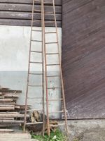 Lot de 2 échelles en bois rustiques - Déco jardin!