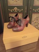 Högl Herbst Schnürschuhe Leder braunrot Gr. 37 Top Zustand!