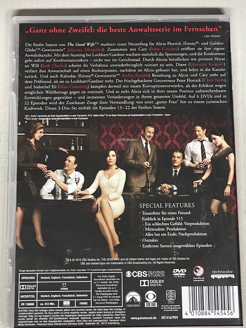 Alle DVDs: The Good Wife 5.2 – Gebraucht aus Muri b. Bern von AdidasCollector 1