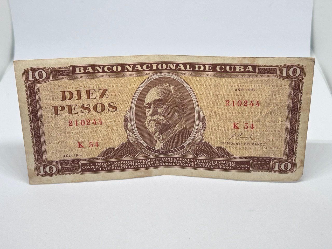 Banconote: 10 Pesos 1967 – Usato da Giubiasco venduto da LorisVale