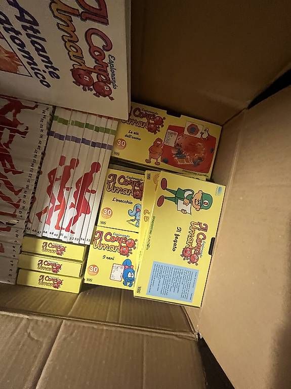 Alle VHS: Il corpo umano libri e vhs  – Gebraucht aus Chiasso von fairy81 1