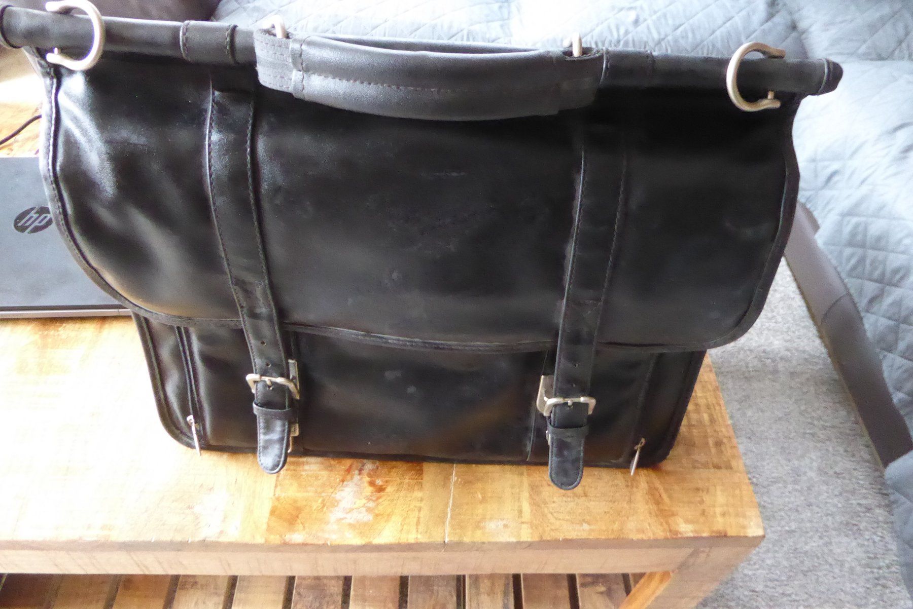 Valigie & Borse: Grosse Leder Akten Tasche  viele Fächer – Usato da Sargans venduto da Benziner 8