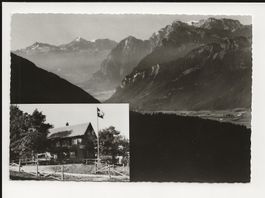 AK ca 1955 Glarneralpen mit Alpwirtschaft Regulastein
