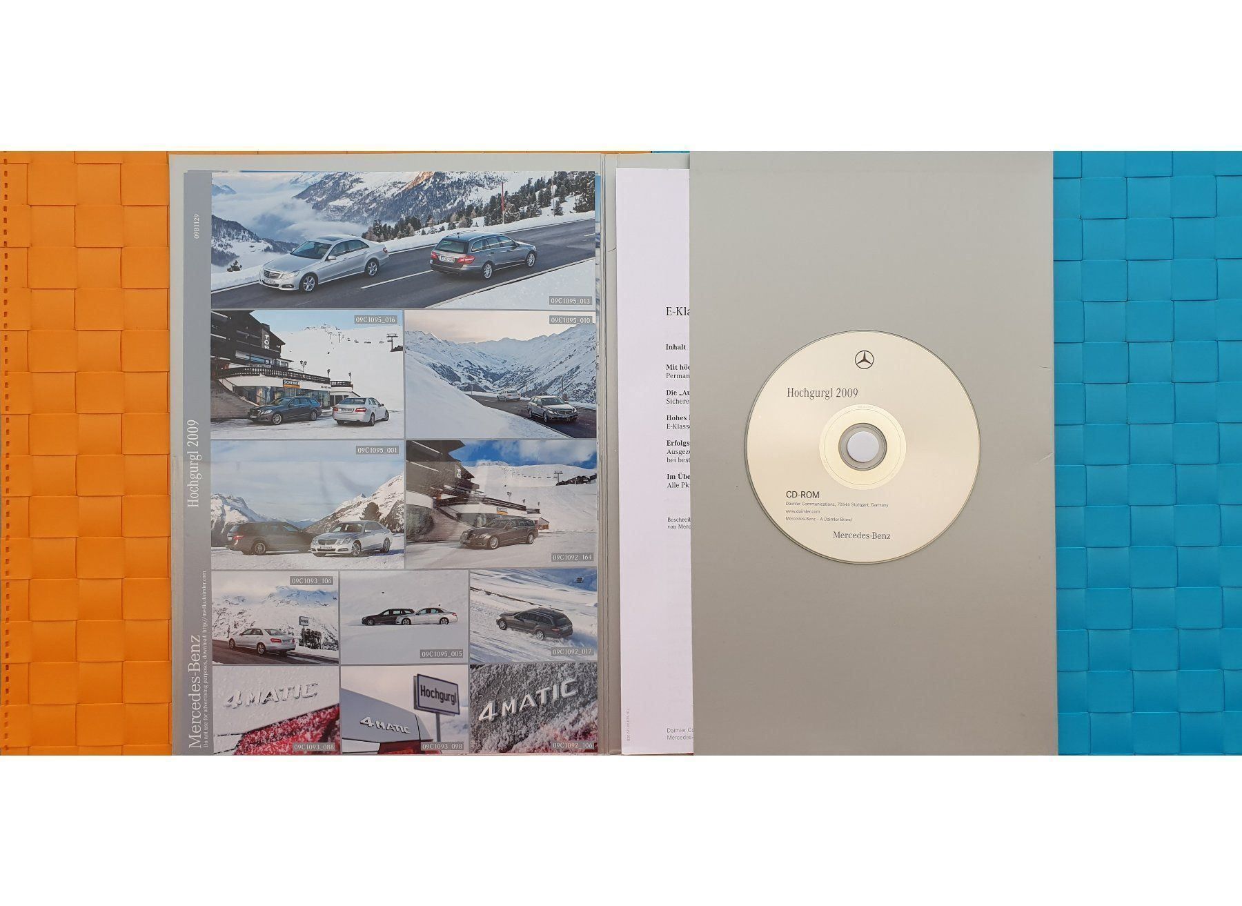 Riviste & Magazine: MERCEDES E / E-KLASSE 4MATIC - Prospekt / Pressemappe / DVD – Nuovo (secondo la descrizione) da Viganello venduto da CARLiteratur 1