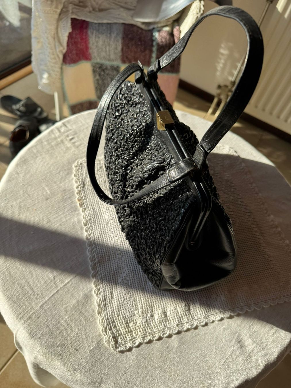 Borse da donna: Handtasche - Echtleder - Vintage – Usato da Oberlunkhofen venduto da Moni1947 1