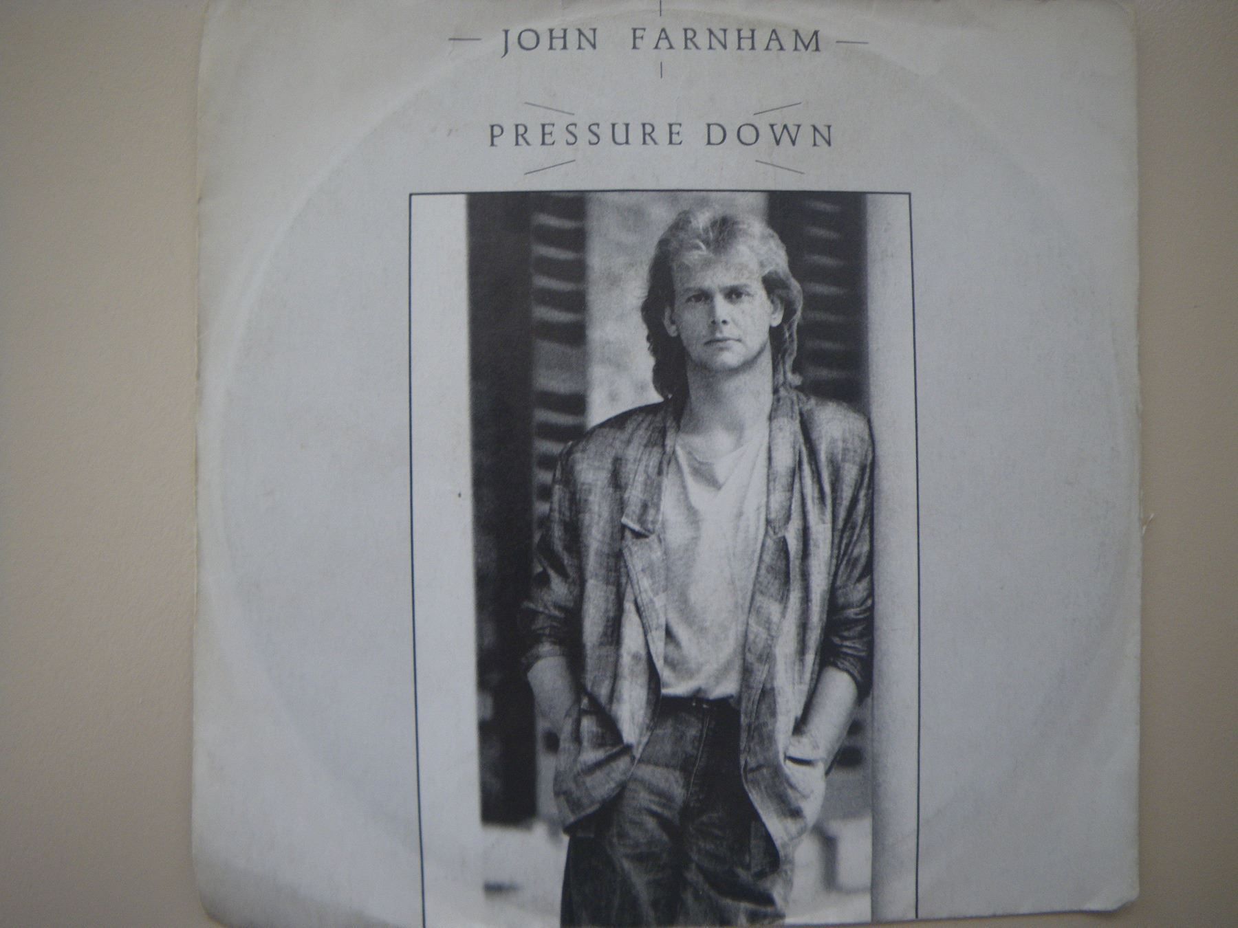 Dischi in vinile: Vinyl-Single John Farnham - Pressure Down – Usato da Langenthal venduto da Modo39