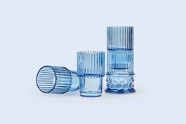 Hestia Gläser Set Blau 4 Stk. Hestia Wasserglas Neu Top