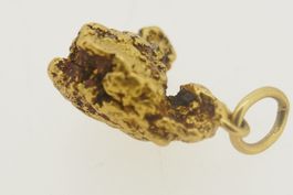 Original GOLD NUGGET 7,2 gr mit Öse