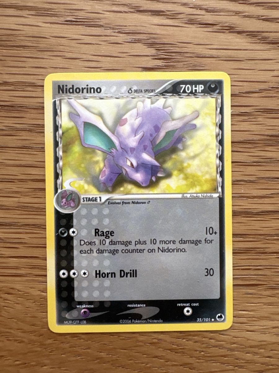Pokémon Carte collezionabili: Pokemon, Nidorino, Dragon Frontiers – Usato da Zürich venduto da el_marcel
