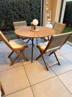 Gartentisch und 4 Stühle