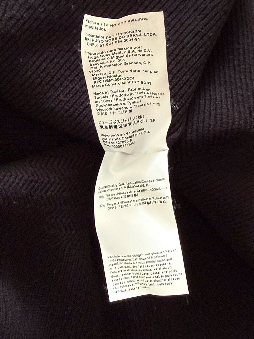 Hugo Boss Maglioni & Felpe: Spende Theodora Stiftung - HUGO - Strickpullover - Gr S – Usato da Fällanden venduto da La_Natie 4