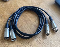 XLR Kabel 1.5m male - female