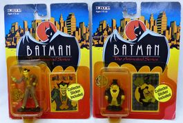 JOKER & PENGUIN FROM BATMAN THE ANIMATED SERIES ERTL 1992