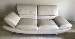 Zwei Ledersofas
