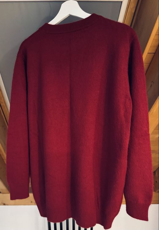Maglione Uomo Scollo A V In Cashmere Keusyoi - Maglia Morbida Visone Invernale - Pullover Maniche Lunghe, Vestibilità Slim, Eleganza Casual