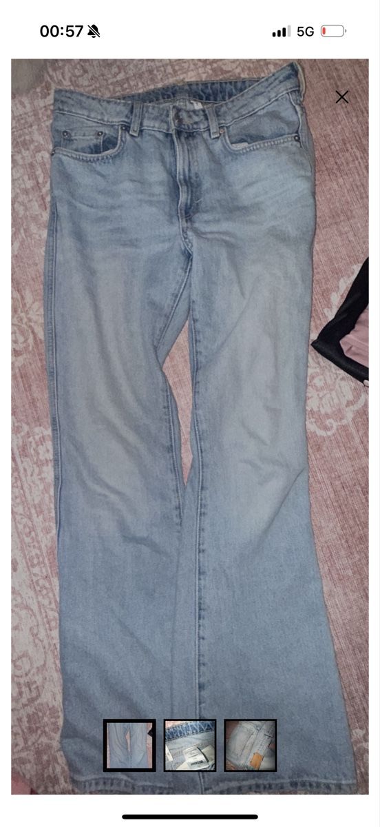 Bershka Jeans: Jeans blau flaired – D'occasion à Winterthur par don_5bhy