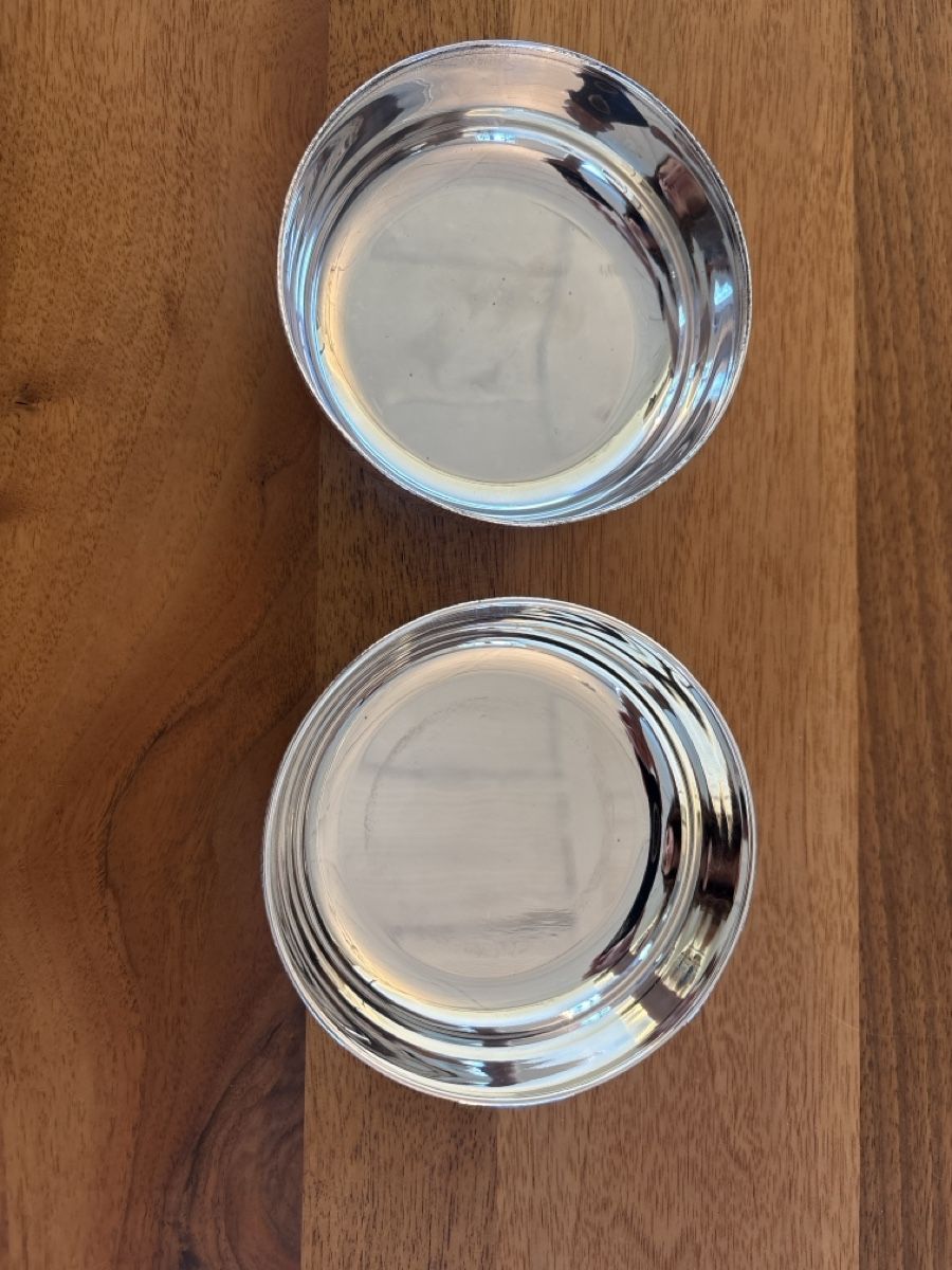 Ciotole: Zwei Silber Schalen – Usato da Oetwil am See venduto da Aldox108 2