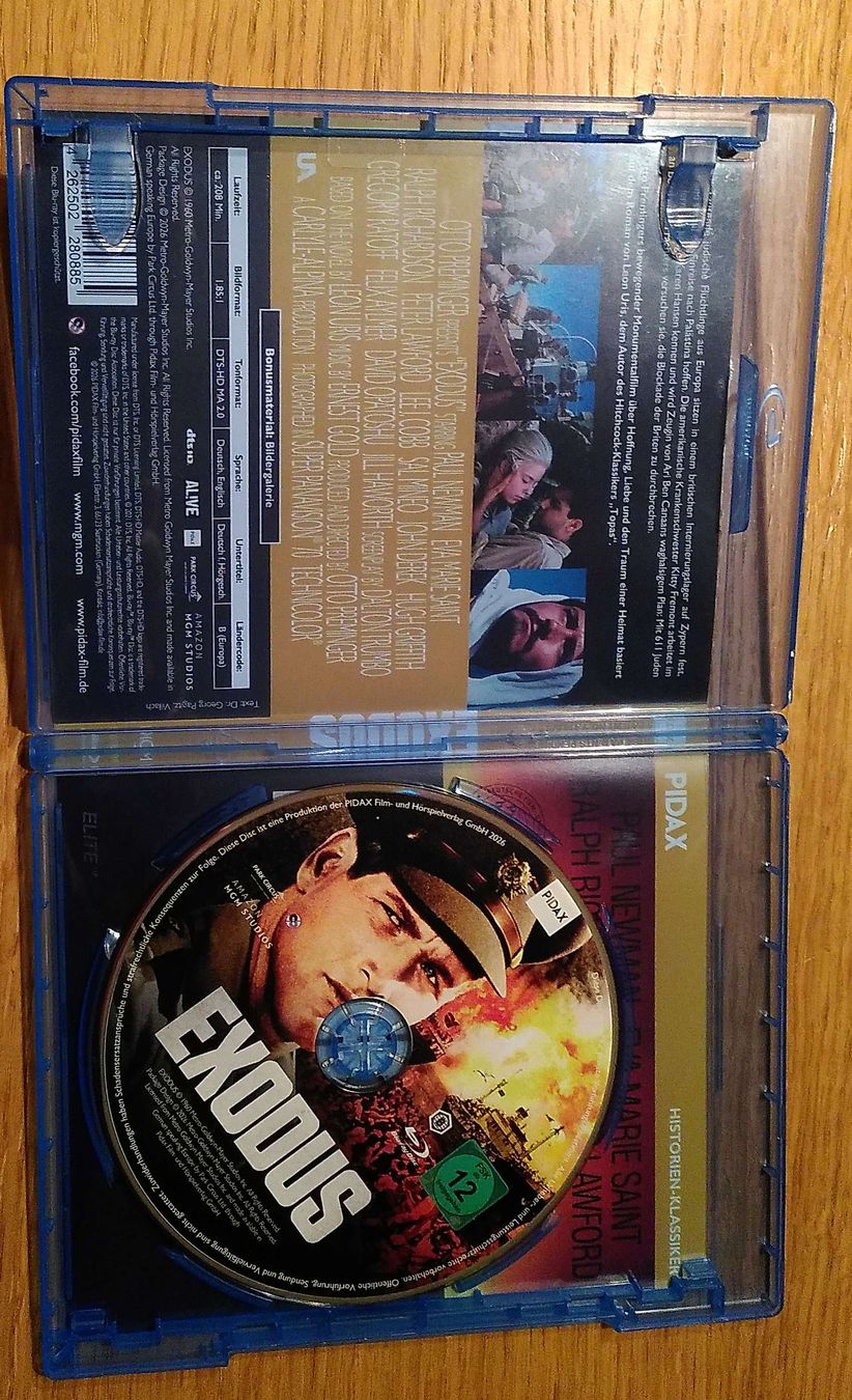 Tutti i DVDs: Exodus Blu-Ray – Usato da Steinmaur venduto da Cberni 2