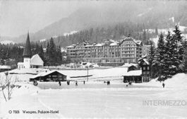 Wengen BE // 1963 Palace Hotel Winter