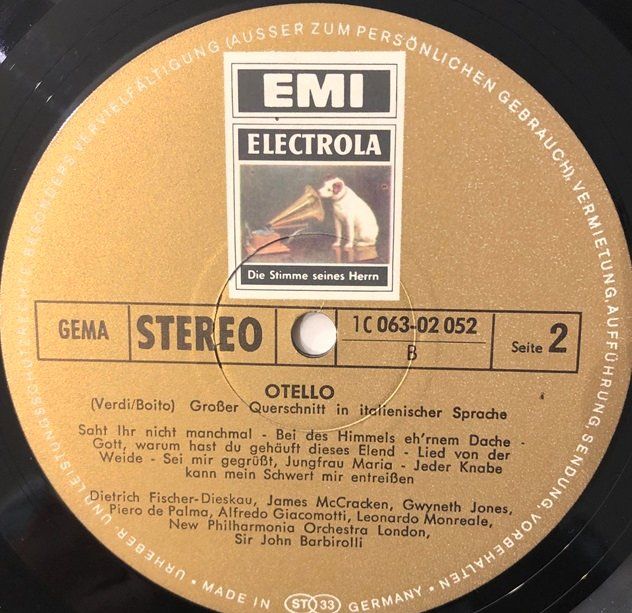Schallplatten: Verdi - Otello (LP, Barbirolli) – Gebraucht aus Grüningen von azulamarillo_vinyl 3