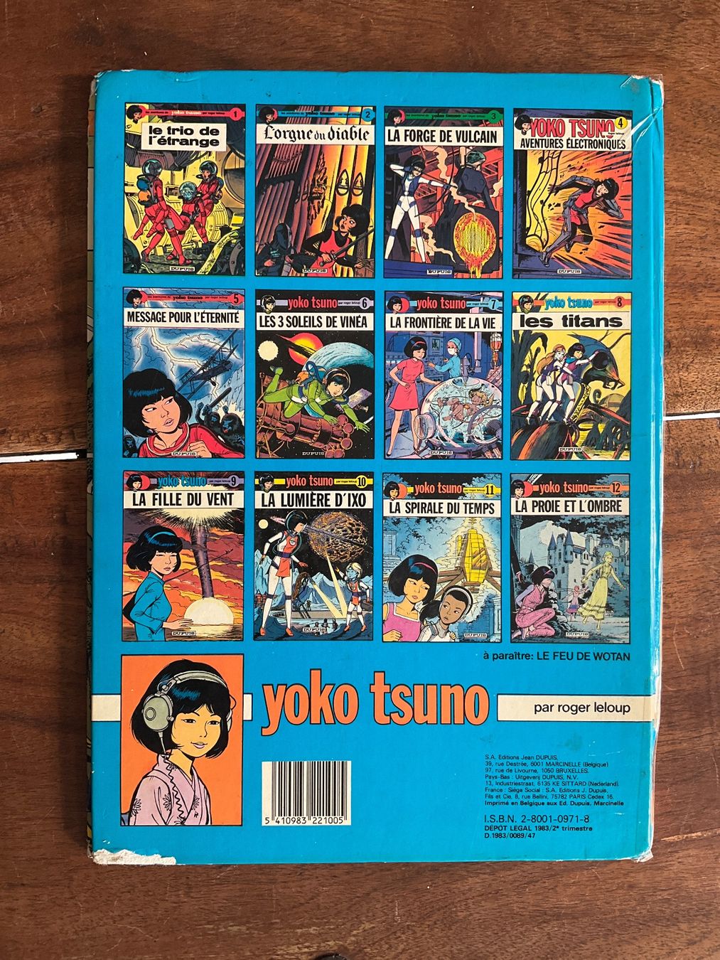 Comics: BD Yoko Tsuno 13 Les Archanges de Vinéa, EO – Gebraucht aus Avenches von Lactobacille 6