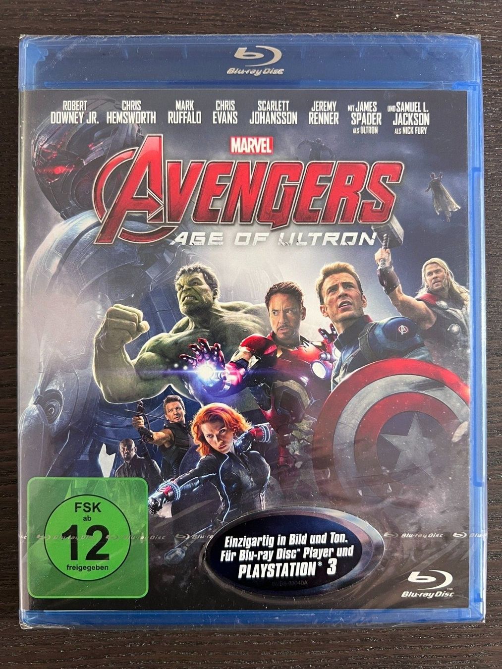 Alle DVDs: Avengers - Age of Ultron – Neu und originalverpackt aus Zürich von Blu-ray_ZH