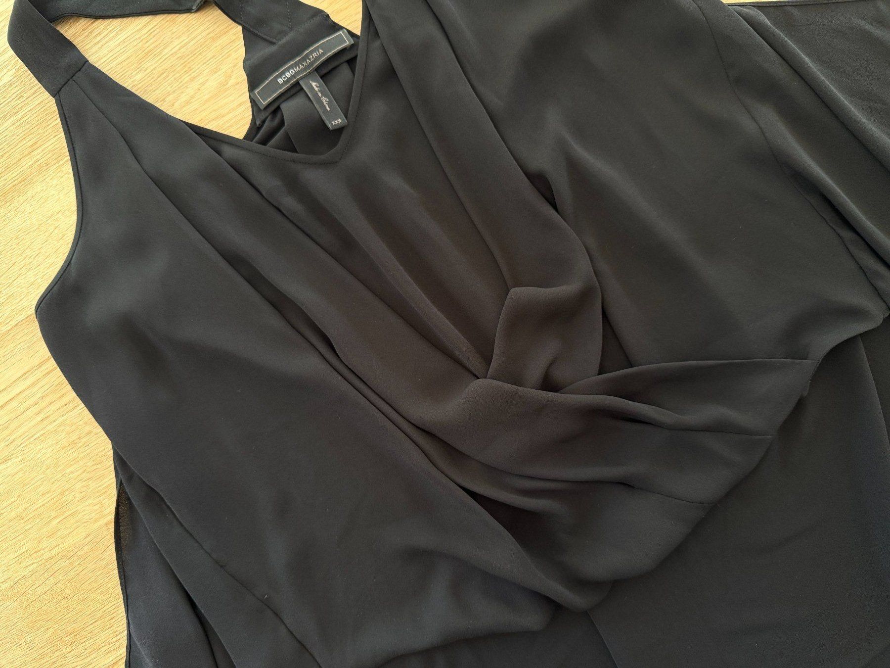 Top: Spende MSF - BCBGMAXAZRIA - schwarzes Top - Gr. XXS – Usato da Fällanden venduto da La_Natie 2