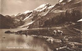 Engelberg (OW) – Engstlensee mit dem Titlis