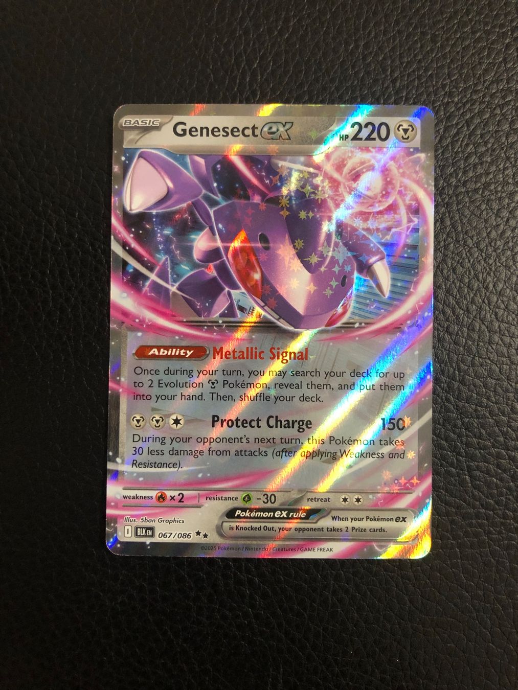 Black Bolt - Genesect ex 67/86 Jap NM Ab 1 (Gebraucht) in Paradiso für ...