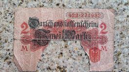 Darlehenskassenschein des Deutschen Reichs, datiert 1914