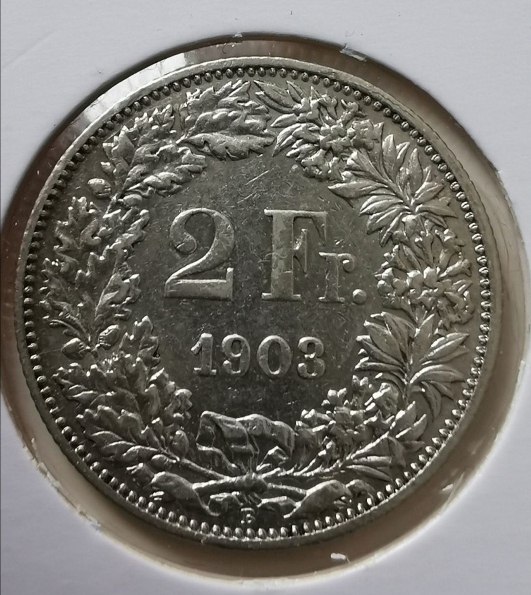 Tutti le monete: 2 Franken 1903 mega zustand Silber – Usato da Zürich venduto da turbopuz 2