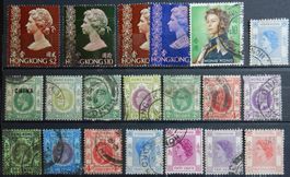 Hong Kong British Lot mit alten Werten II