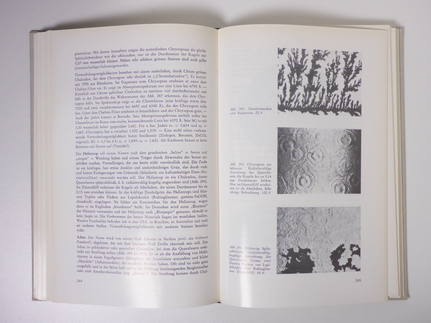 Libri: Mineralogie, W.F. Eppler: Praktische Gemmologie. – Usato da Erschwil venduto da taglang 5