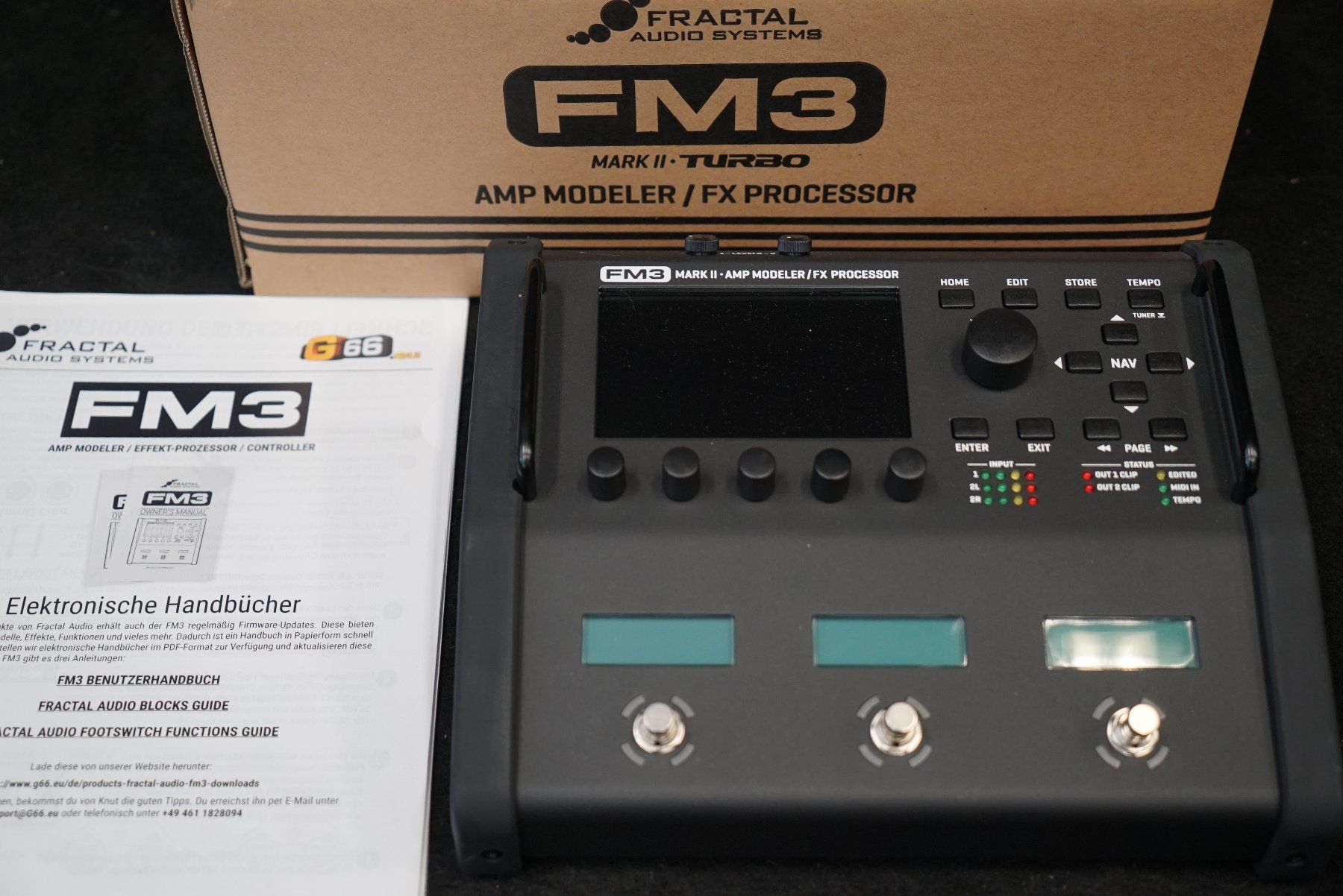 Fractal Audio Amplificatori: Fractal Audio FM3 Mark II Amp Modeler / FX Processor – Usato da Ortschwaben venduto da Musictrade