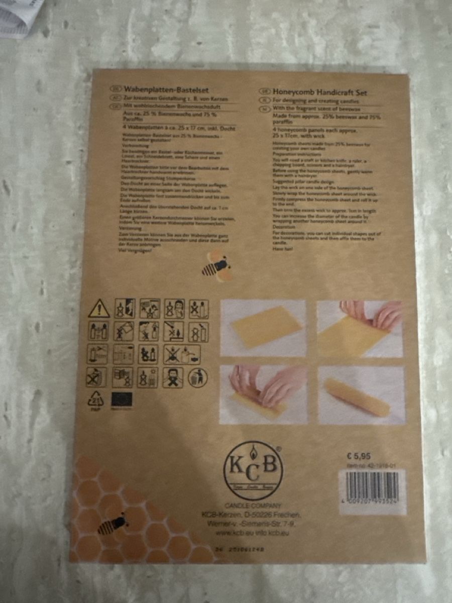 Kit bricolage: Wabenplatten-Bastelset – Nuovo e nell'imballaggio originale da Kreuzlingen venduto da eli_qm8d 1