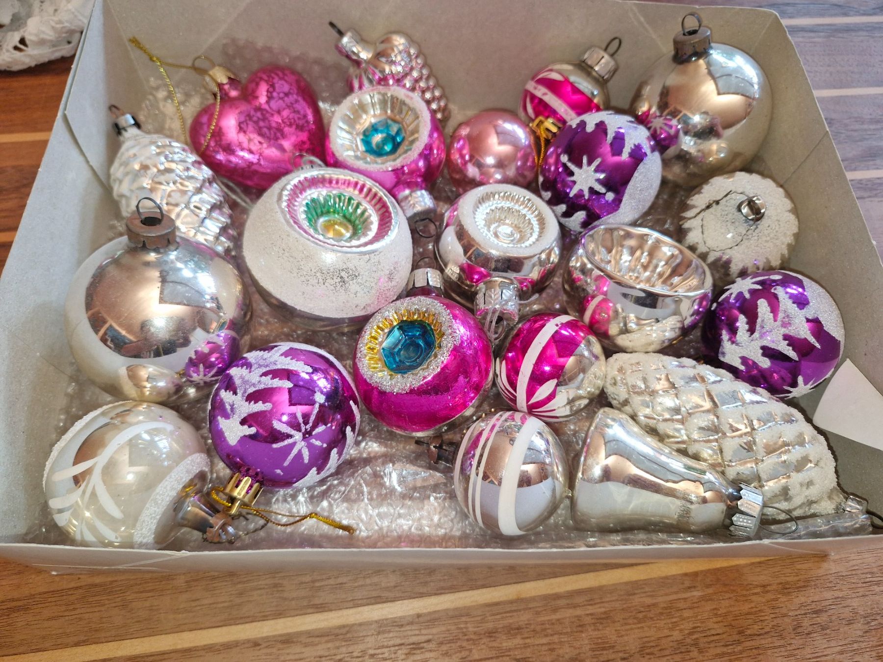 Toutes les décorations: alter Christbaumschmuck – D'occasion à Guarda par rue_bpd7