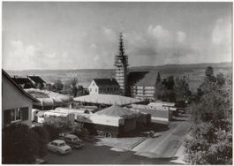 Herrliberg;  Reformierte Kirche mit Chilbiplatz - (1963)