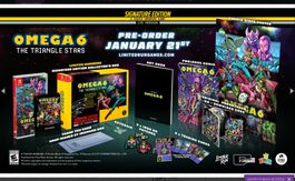 OMEGA 6 für Switch - Star Fox / snes Signature Edition LRG