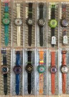 SWATCH Sammlung / Total 56 SCUBA Uhren