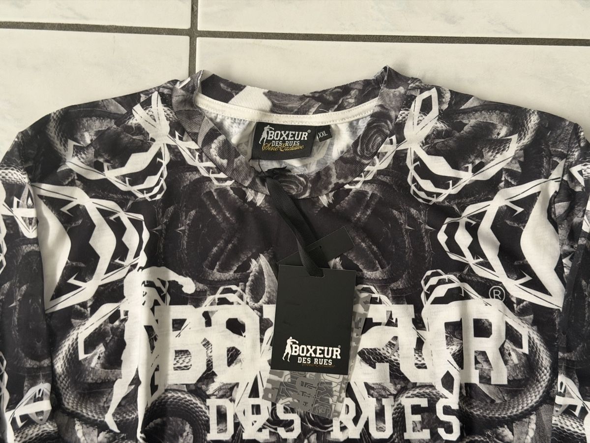 Boxeur Des Rues T-shirts: T-shirt lunga Boxeur Des Rues da uomo – Neuf avec emballage d'origine à Origlio par sim_5ld6 1