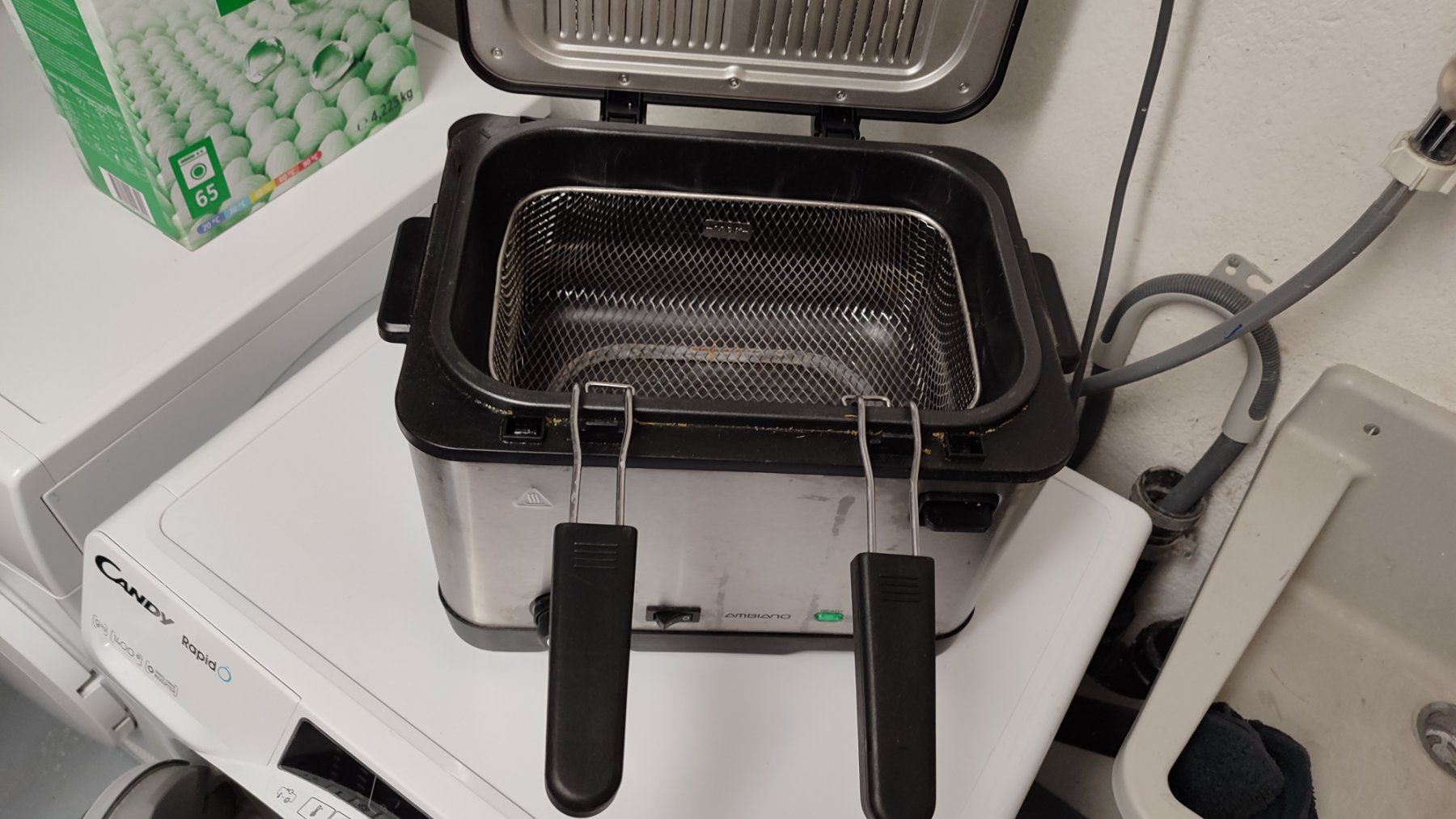 Ambiano Küchengeräte: Ambiano Fritteuse, selten benutzt – Gebraucht aus Brüttisellen von nic_xm7s 3